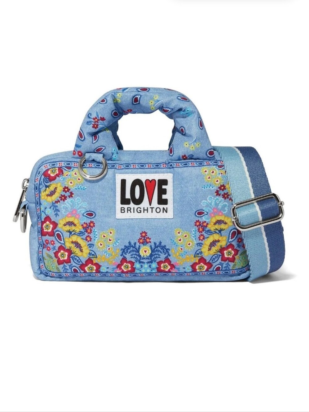 NWT Brighton Bandana Love Crossbody Bag